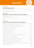 Managing Misconduct – 78-page eBook